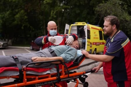 Реанимационная бригада скорой помощи в Москве, срочно