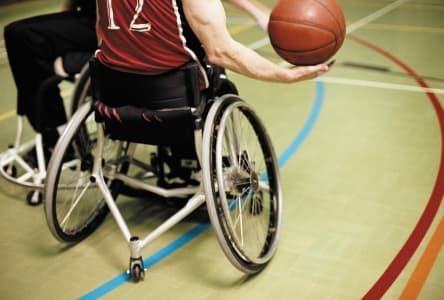 Спортивное мероприятие среди инвалидов и лиц с ограниченными физическими возможностями