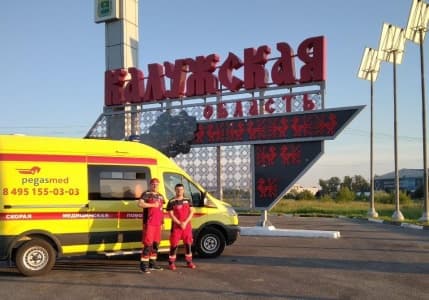 Перевозка больных из Калужской области в Московскую больницу
