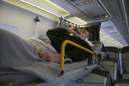Организация перелёта и медицинского сопровождения в самолете